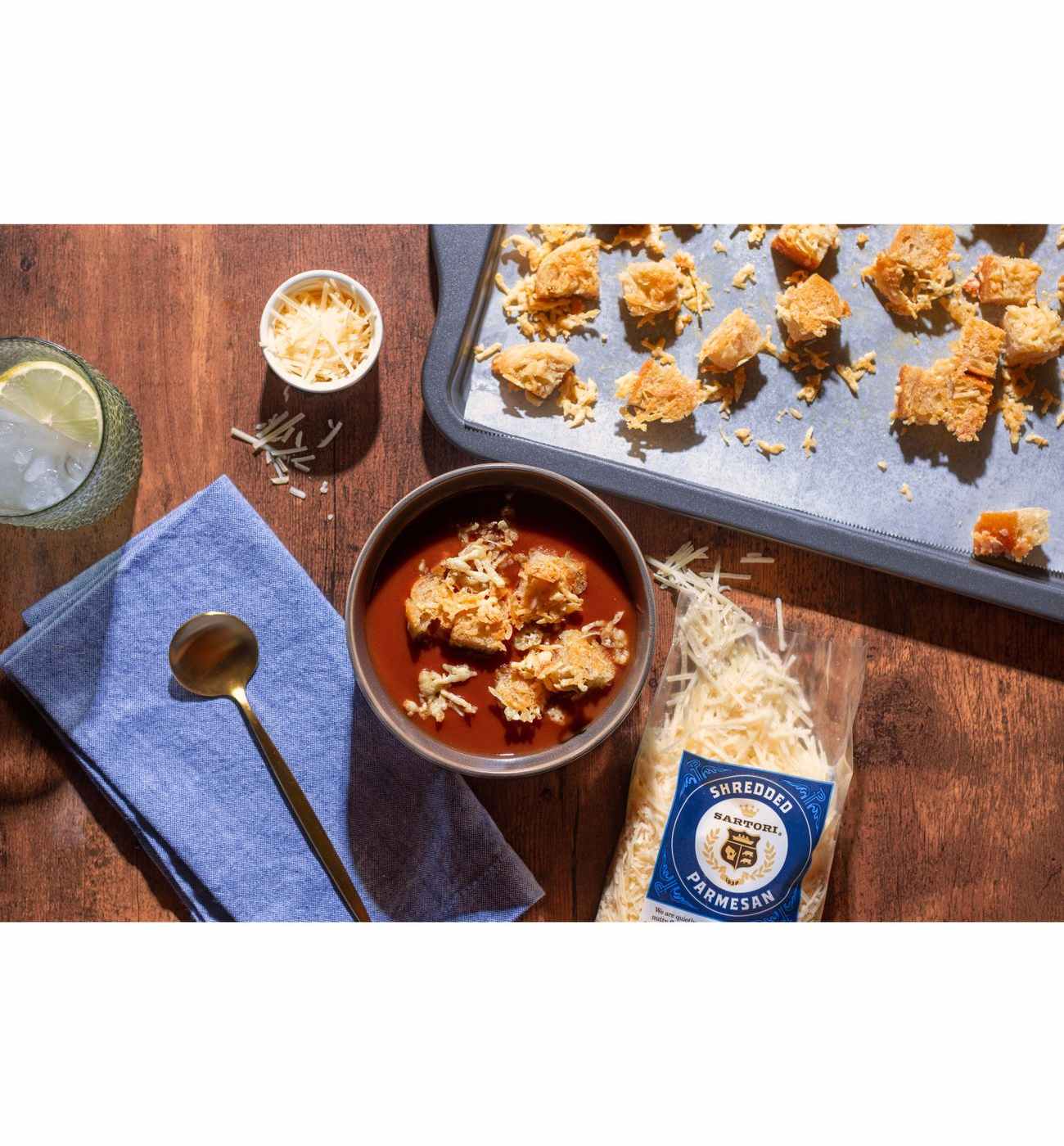 Sartori Classic Shredded Parmesan Cheese; image 2 of 4