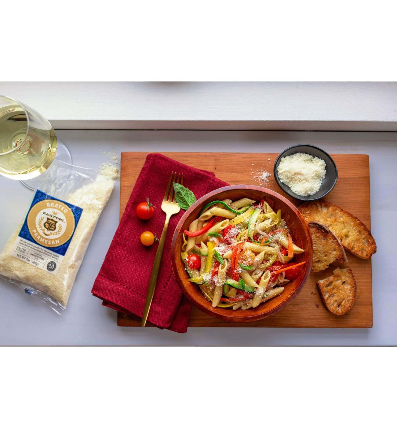 Sartori Classic Grated Parmesan Cheese; image 3 of 4