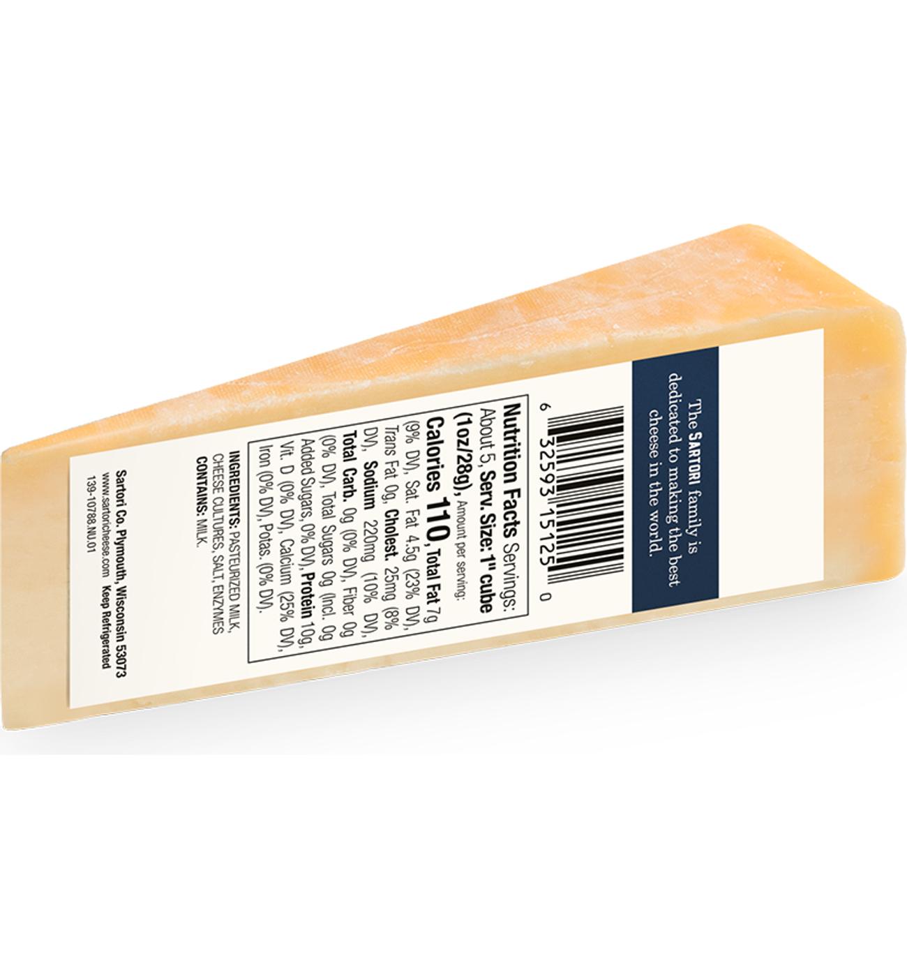 Sartori Classic Parmesan Cheese Wedge; image 2 of 2