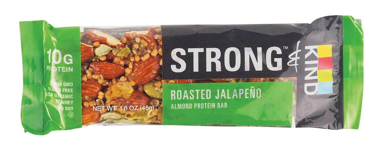 Kind Strong Roasted Jalapeno Almond Bar Shop Granola & snack bars at