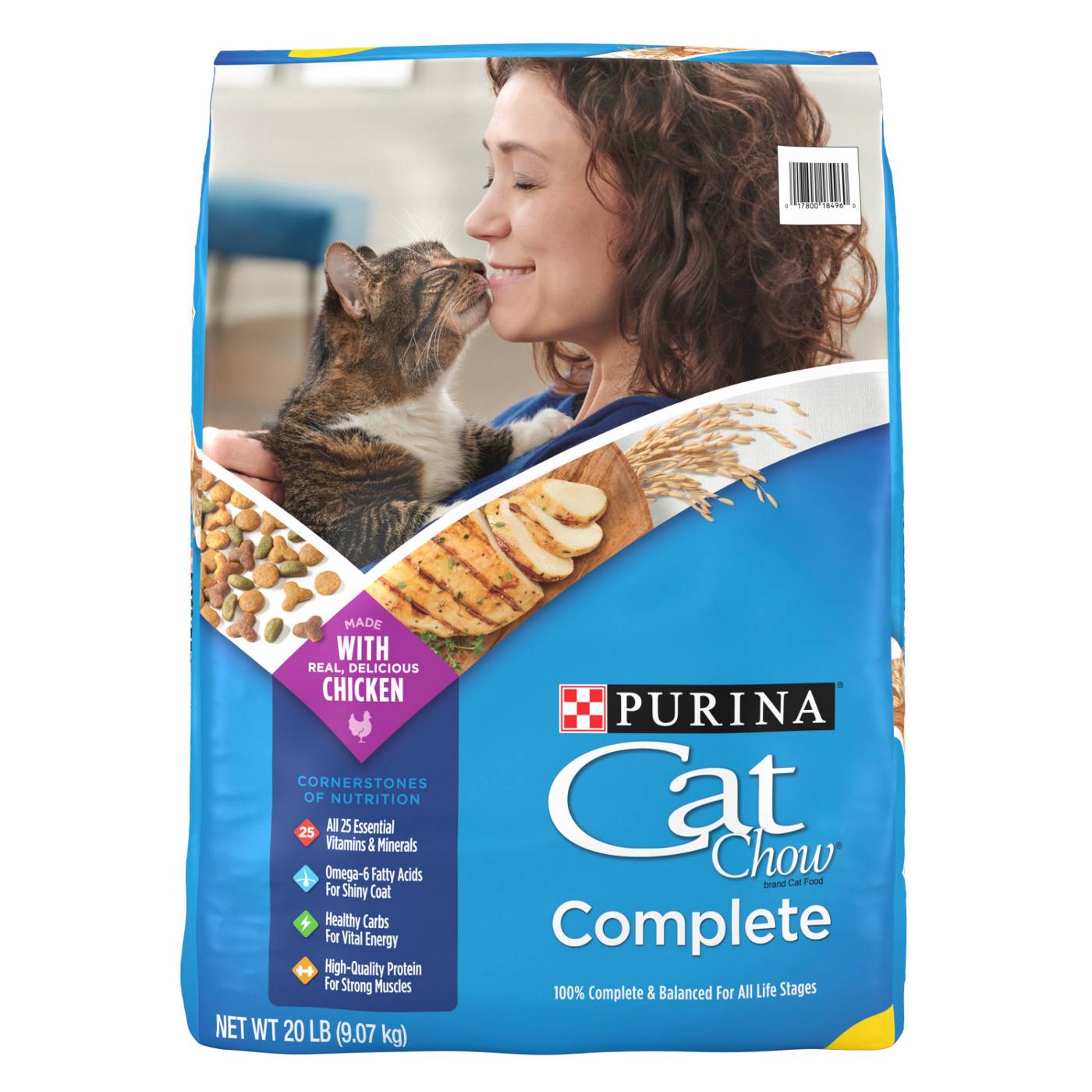 Cat Chow Purina Cat Chow High Protein Dry Cat Food, Complete; image 1 of 6