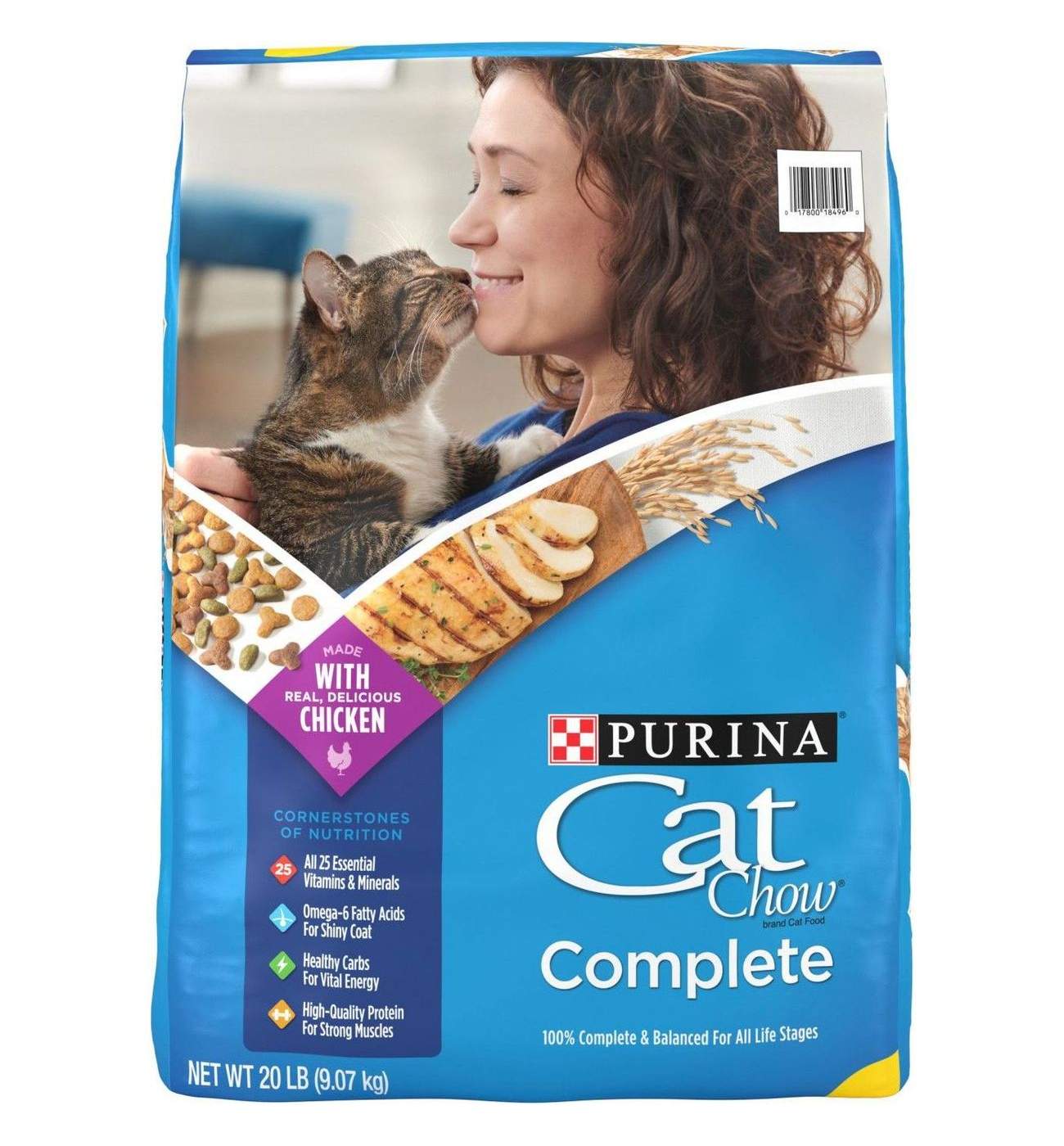 Cat Chow Purina Complete High Protein Dry Cat Food - Real Chicken; image 1 of 9