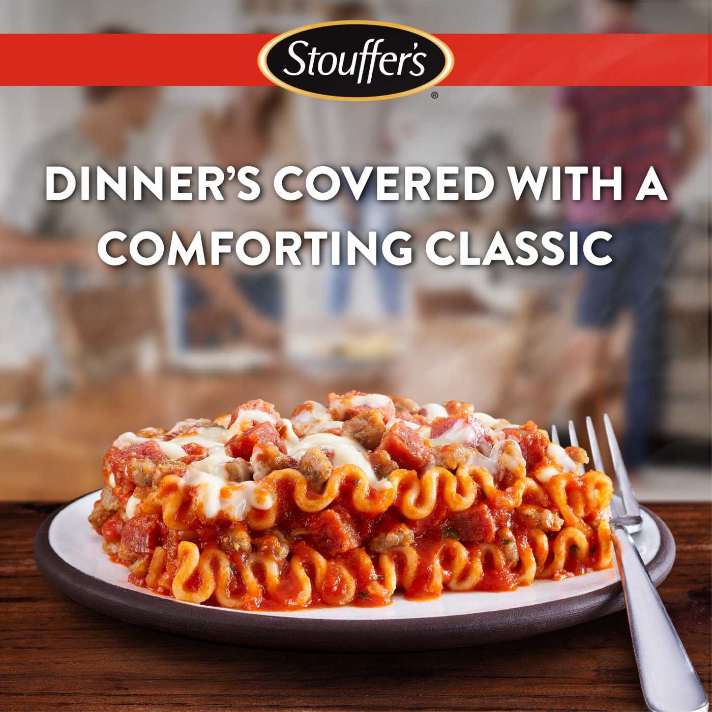 Stouffer's Frozen Meat Lovers Lasagna - Large Size; image 2 of 7