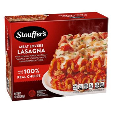 Stouffer's Meat Lovers Lasagna Frozen Meal