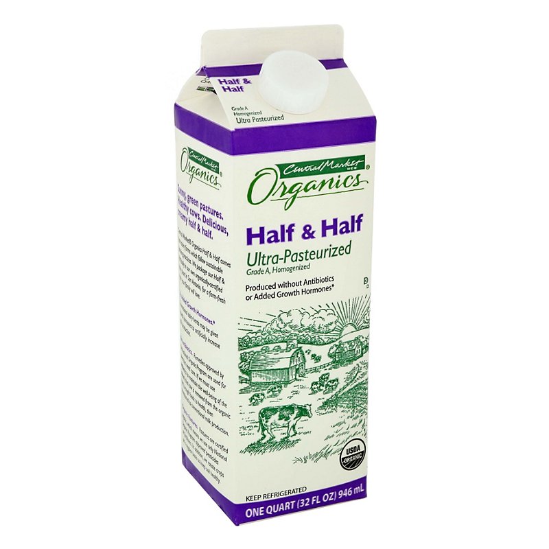 Central Market Organics Half Half Shop Cream At H E B