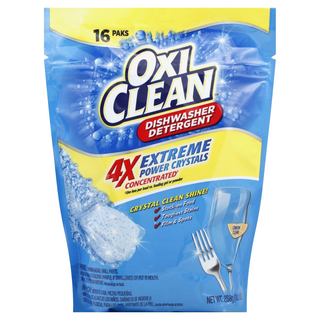 Oxi Clean 4X Lemon Clean Paks Dish Detergent Shop Dish Soap