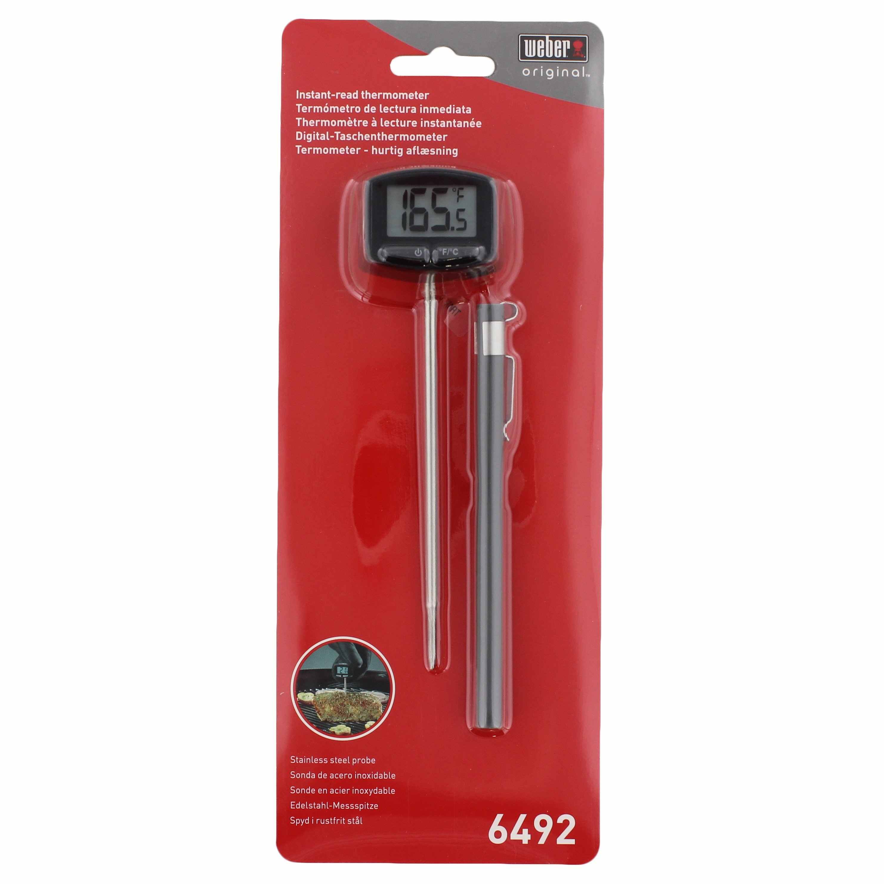 Weber Instant Read Digital 8 In. Thermometer - Brownsboro Hardware & Paint