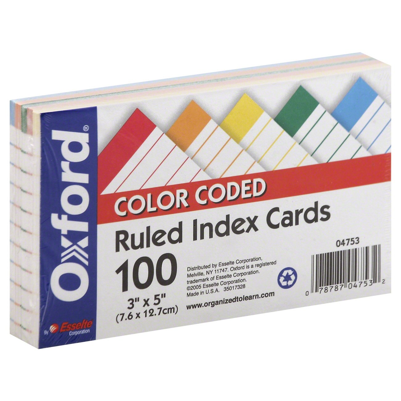 Oxford Extreme Index Cards - LegalSupply