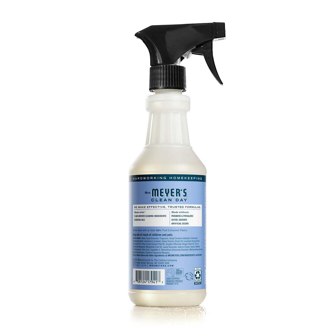 Mrs. Meyer's Clean Day Bluebell Scent Multi-Surface Everyday Cleaner Spray; image 5 of 6