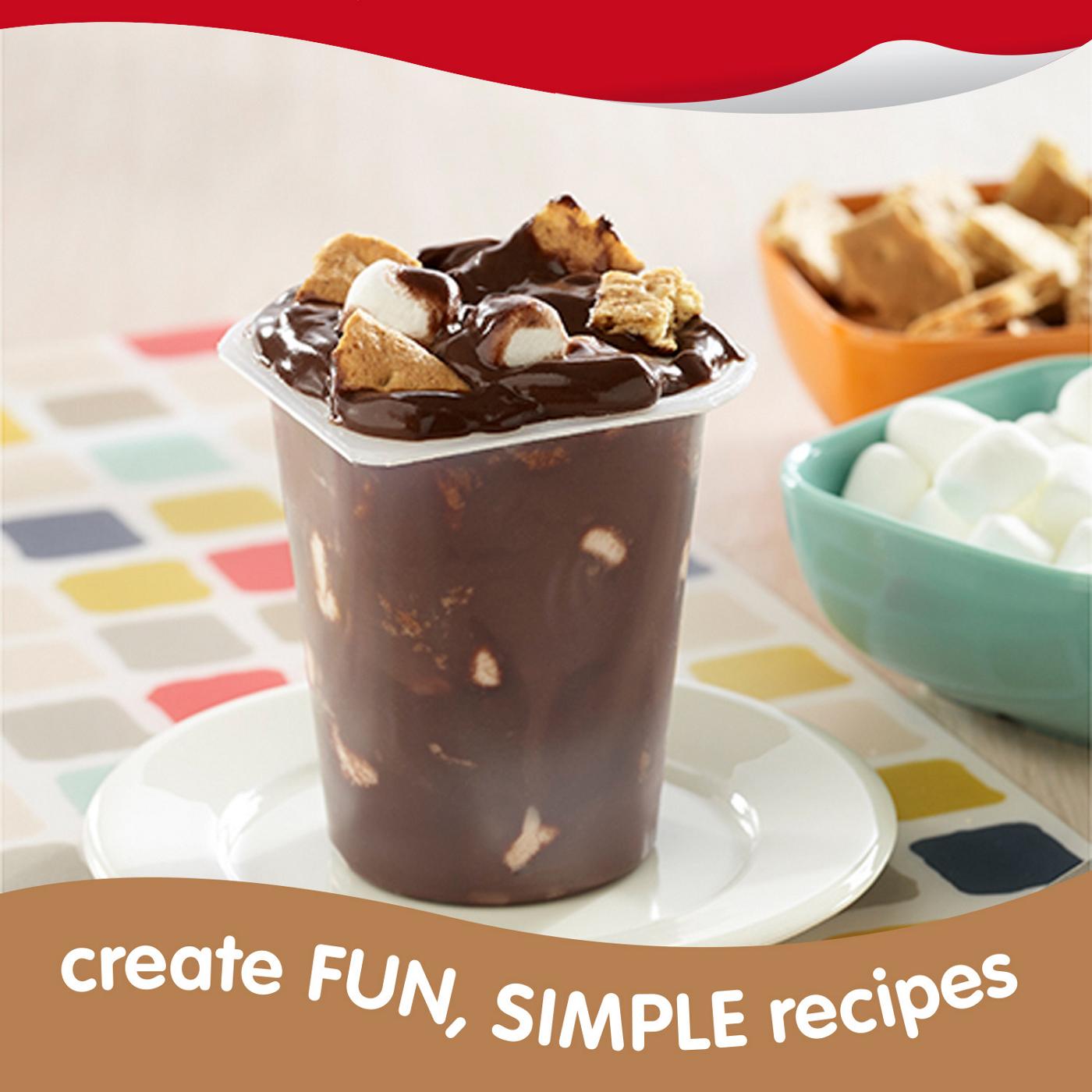 Snack Pack Super Size Chocolate Pudding Cups; image 3 of 7