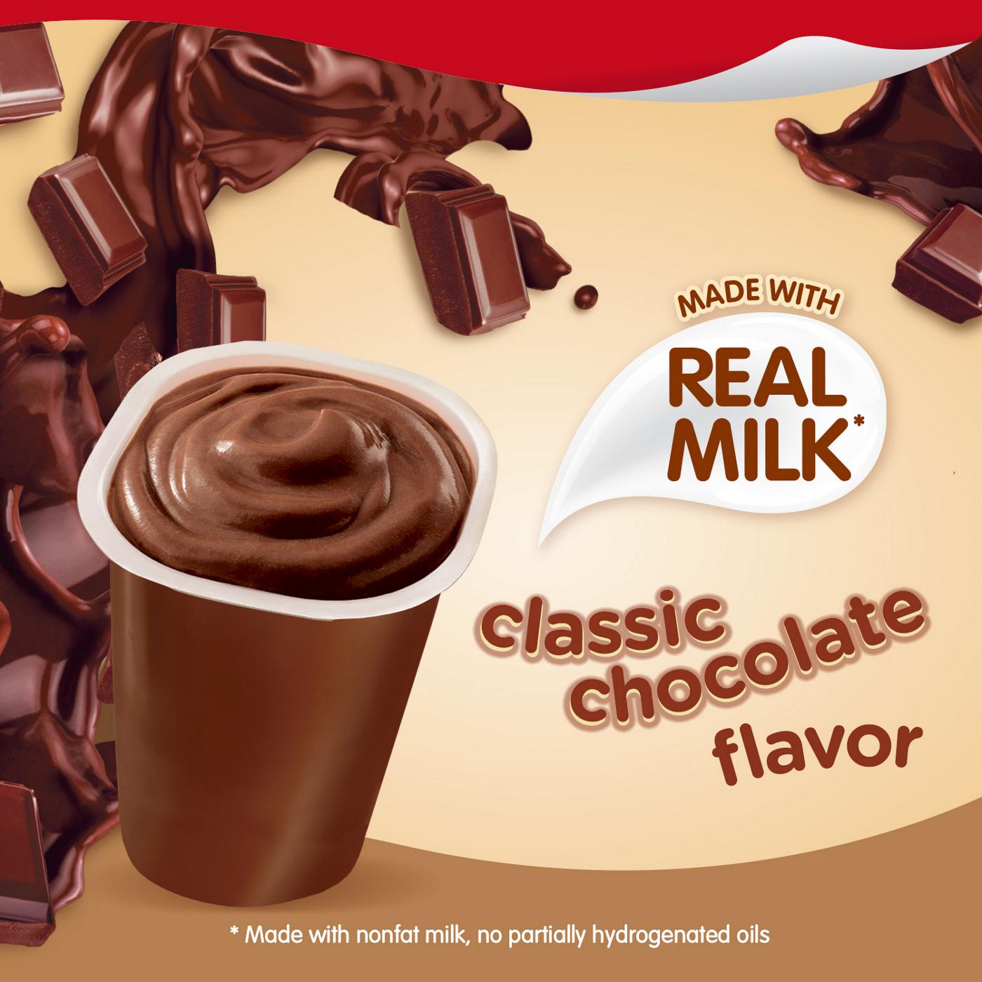 Snack Pack Super Size Chocolate Pudding Cups; image 5 of 7