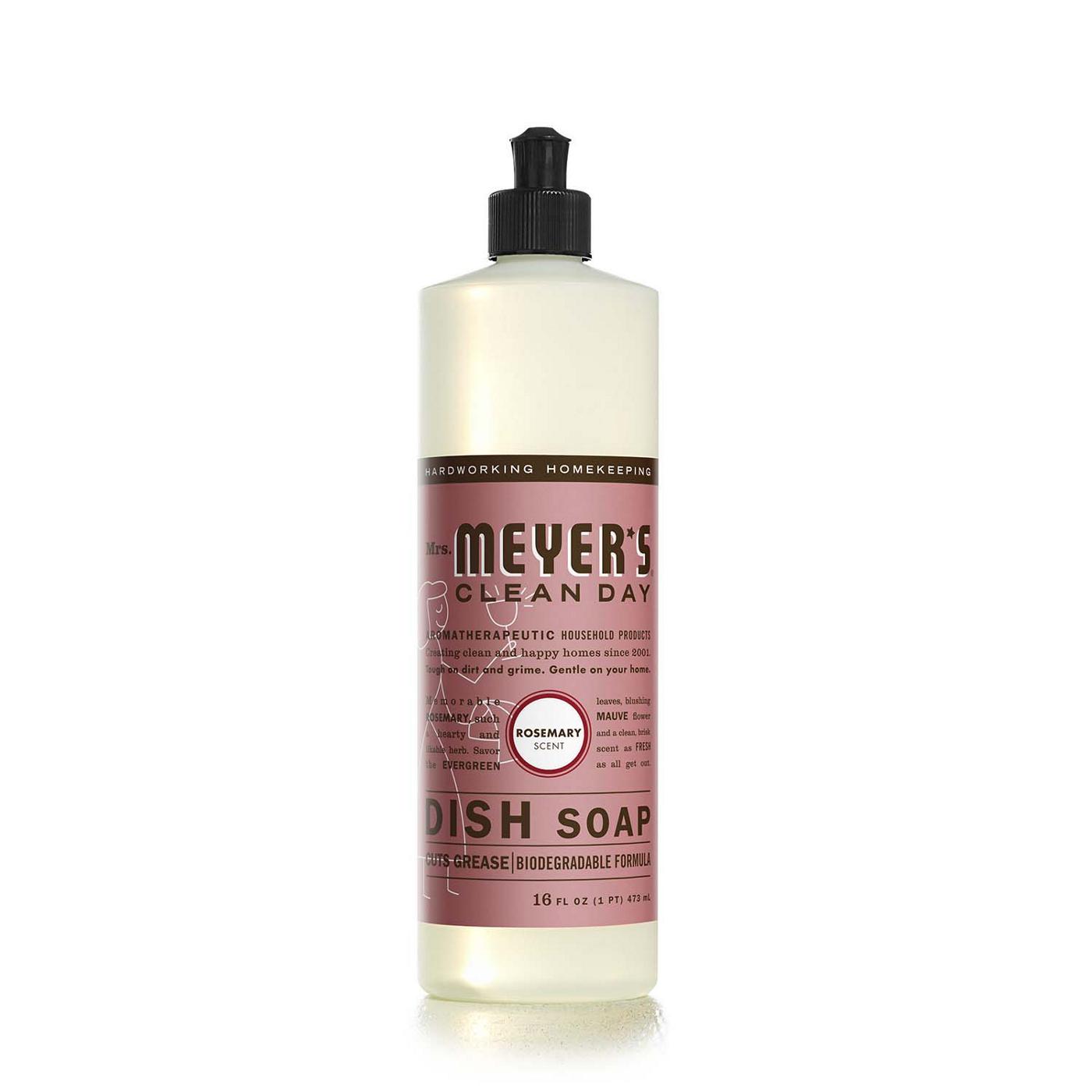 Mrs. Meyer's Clean Day Rosemary Scent Dish Soap; image 1 of 6