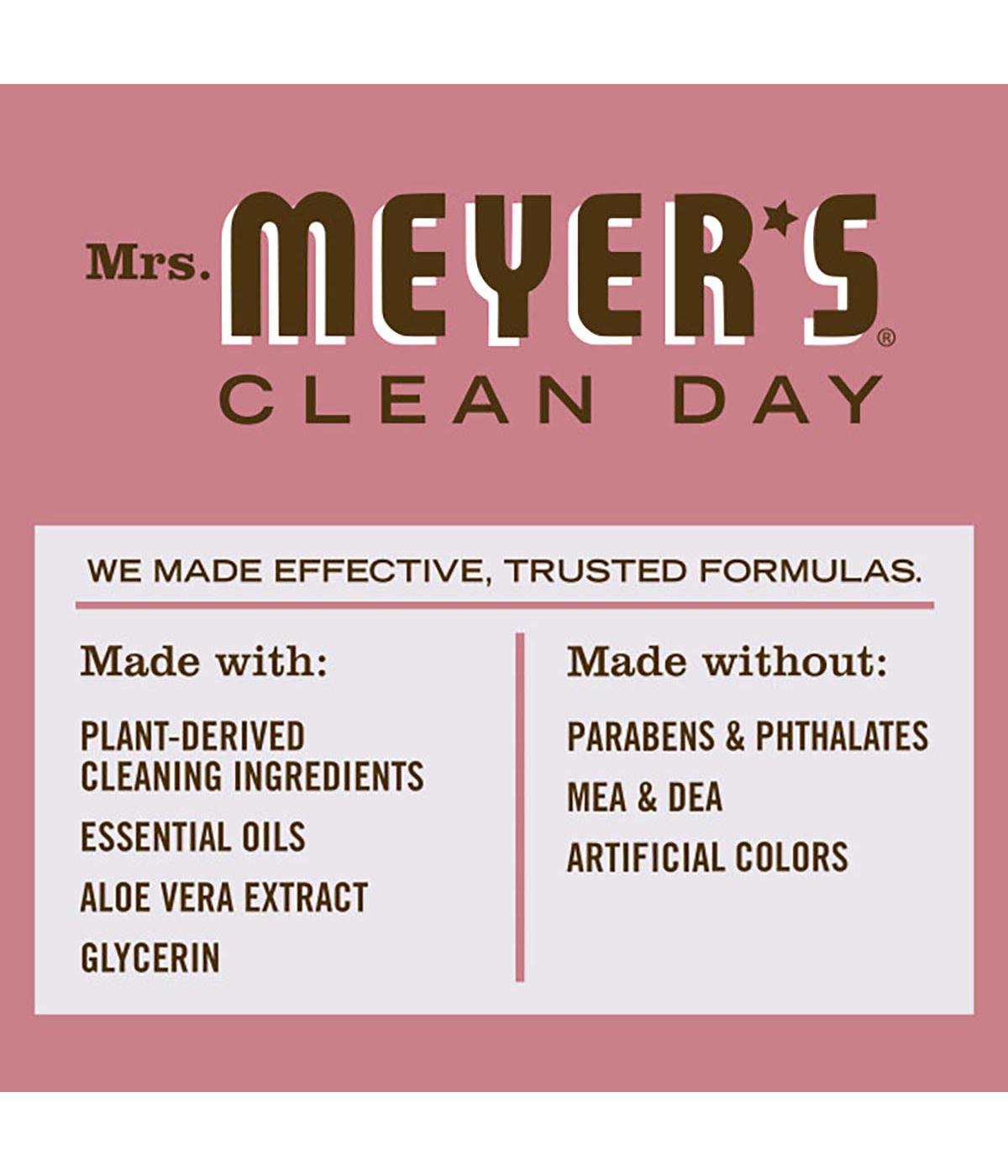 Mrs. Meyer's Clean Day Rosemary Scent Dish Soap; image 6 of 6