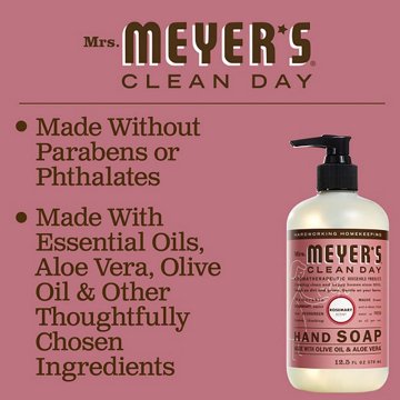 Mrs. Meyer's Clean Day Rosemary Liquid Hand Soap