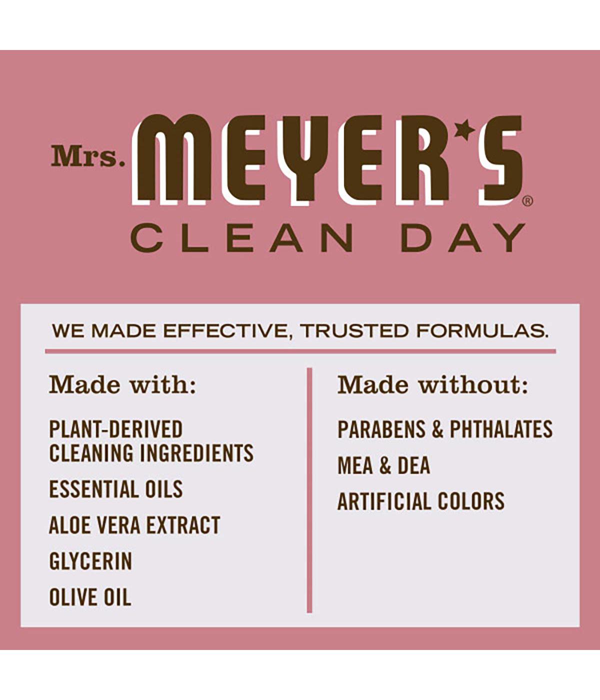 Mrs. Meyer's Clean Day Rosemary Liquid Hand Soap; image 4 of 6