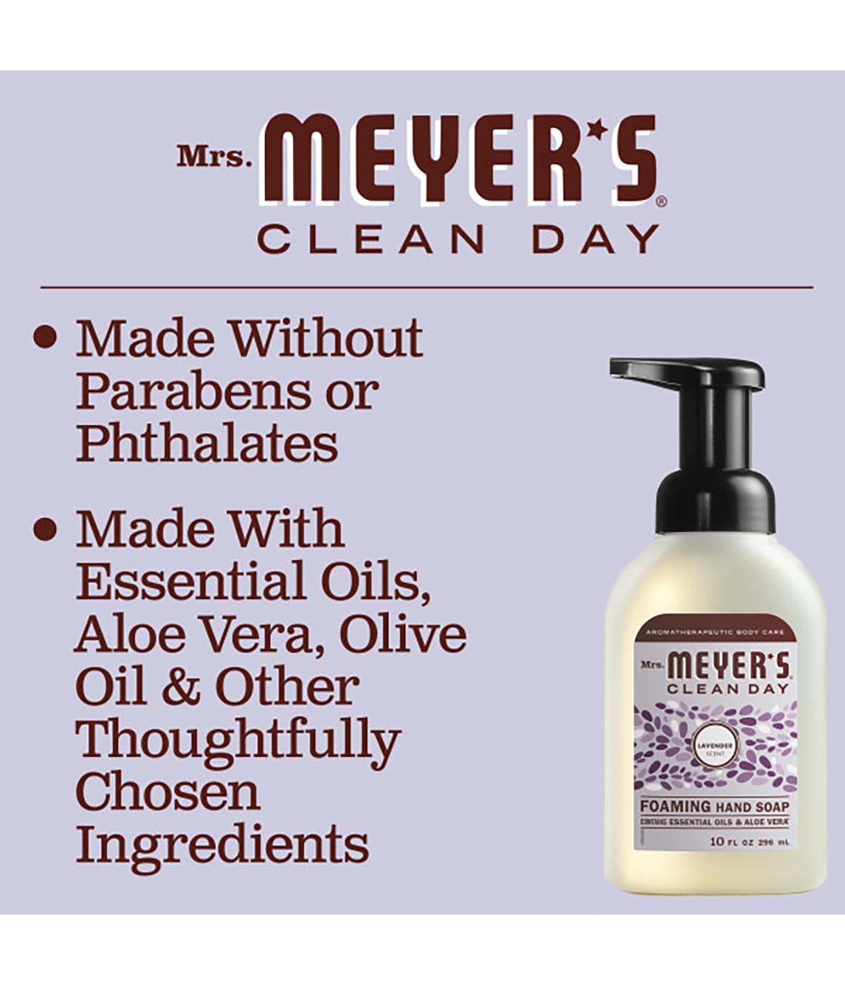 Mrs. Meyer's Clean Day Lavender Foaming Hand Soap; image 2 of 6