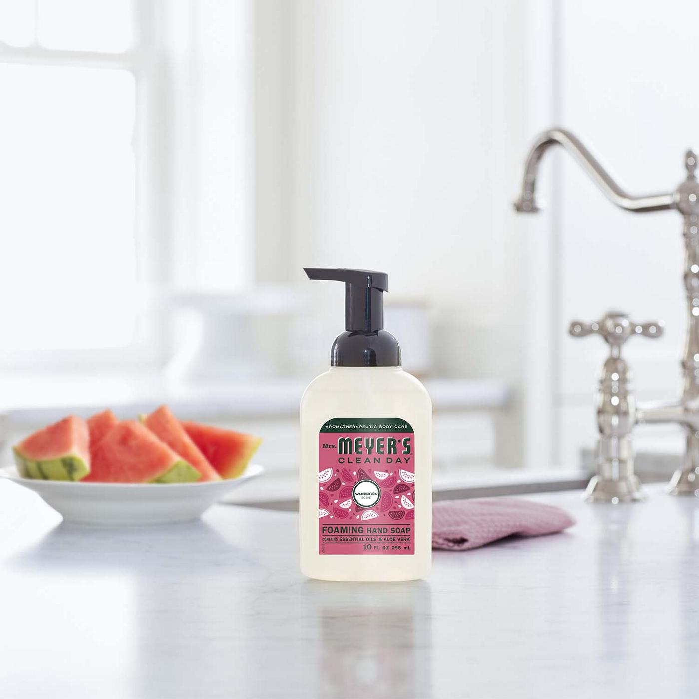 Mrs. Meyer's Clean Day Watermelon Foaming Hand Soap; image 3 of 6