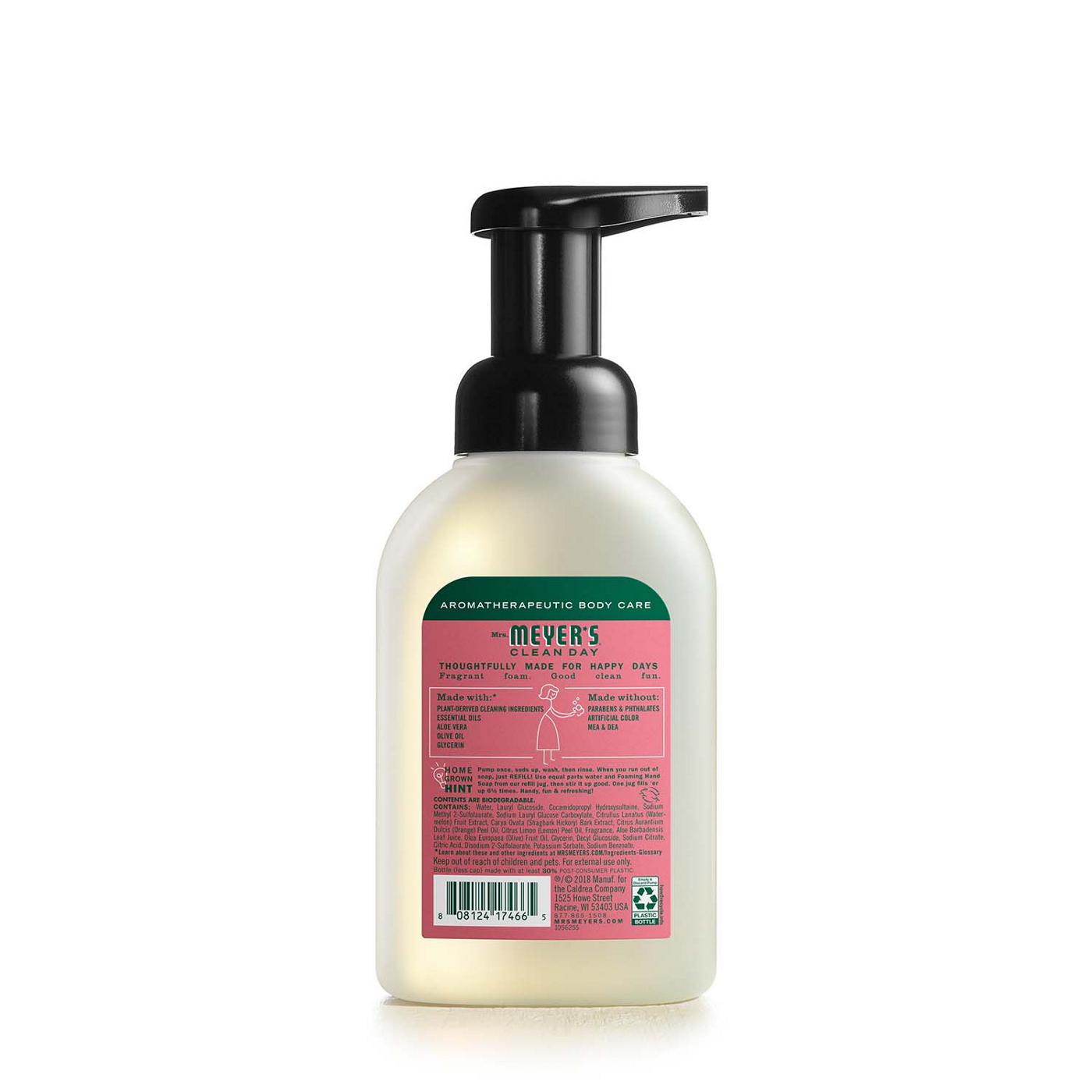 Mrs. Meyer's Clean Day Watermelon Foaming Hand Soap; image 5 of 6