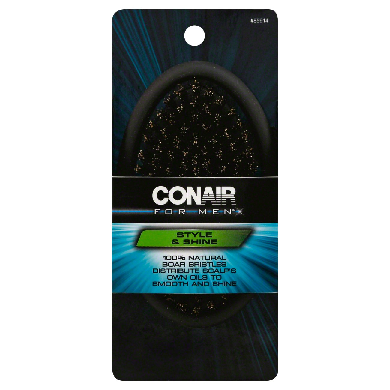 Conair Men's Boar Cushion Brush Shop Hair Care at HEB