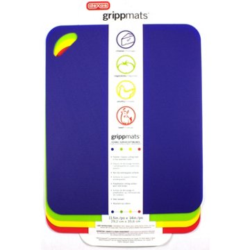 Dexas 11.5x14 in International Grippmats Assorted Colors, 4 ct