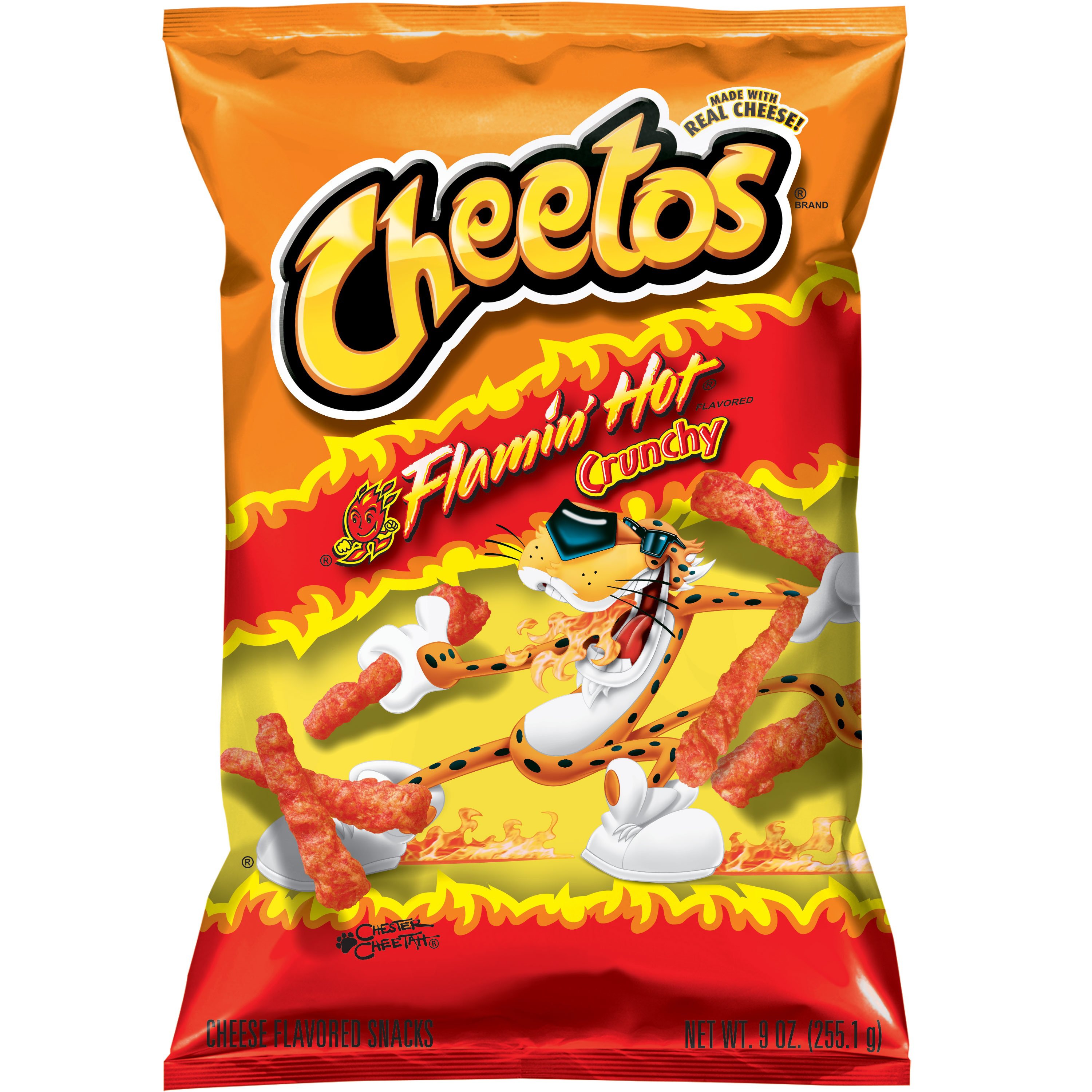 Cheetos Flamin Hot Crunchy Snacks Shop Chips At H E B 