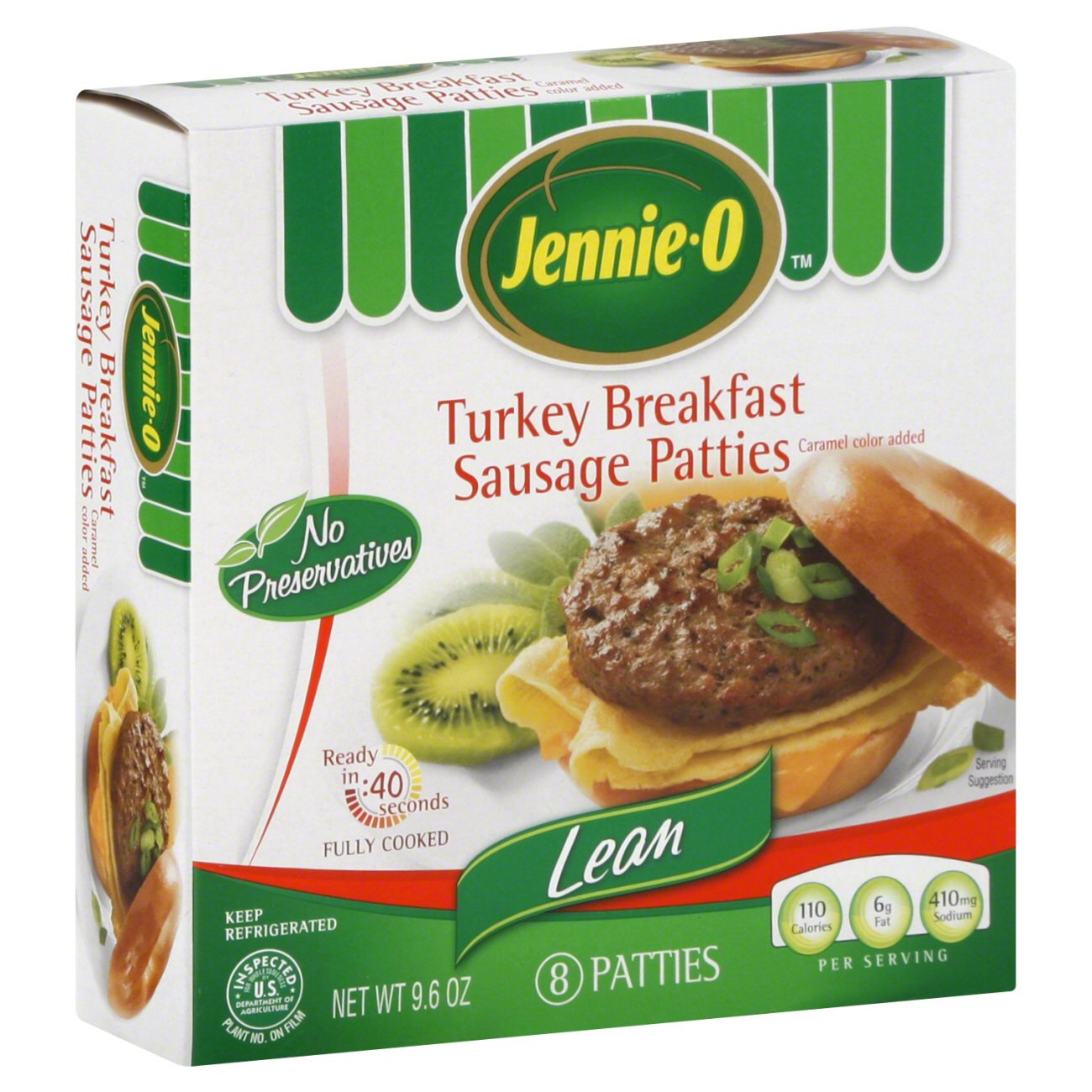 JennieO Lean Turkey Breakfast Sausage Patties Shop Sausages & hot dogs at HEB
