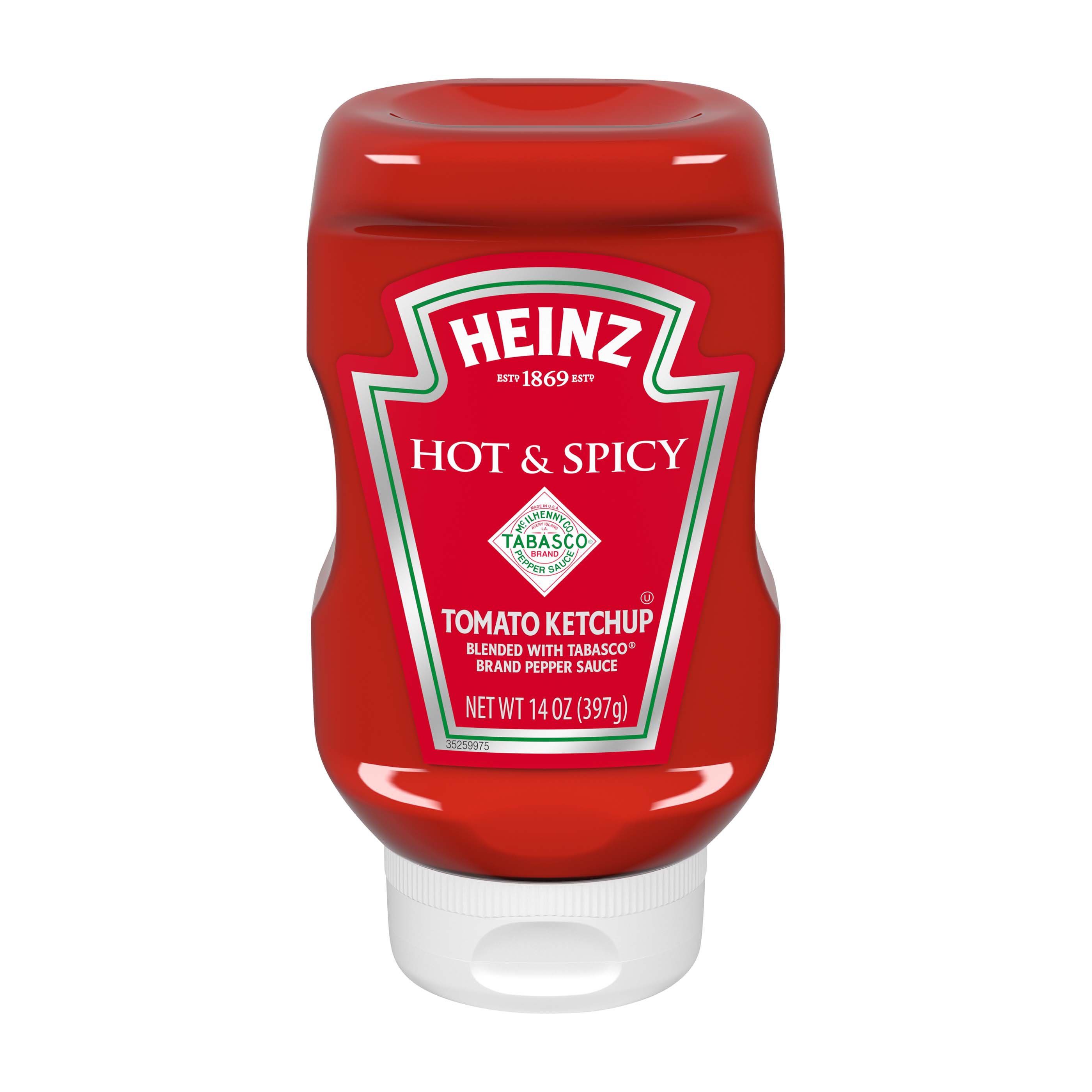 Heinz Hot & Spicy Tomato Ketchup Shop Ketchup at HEB