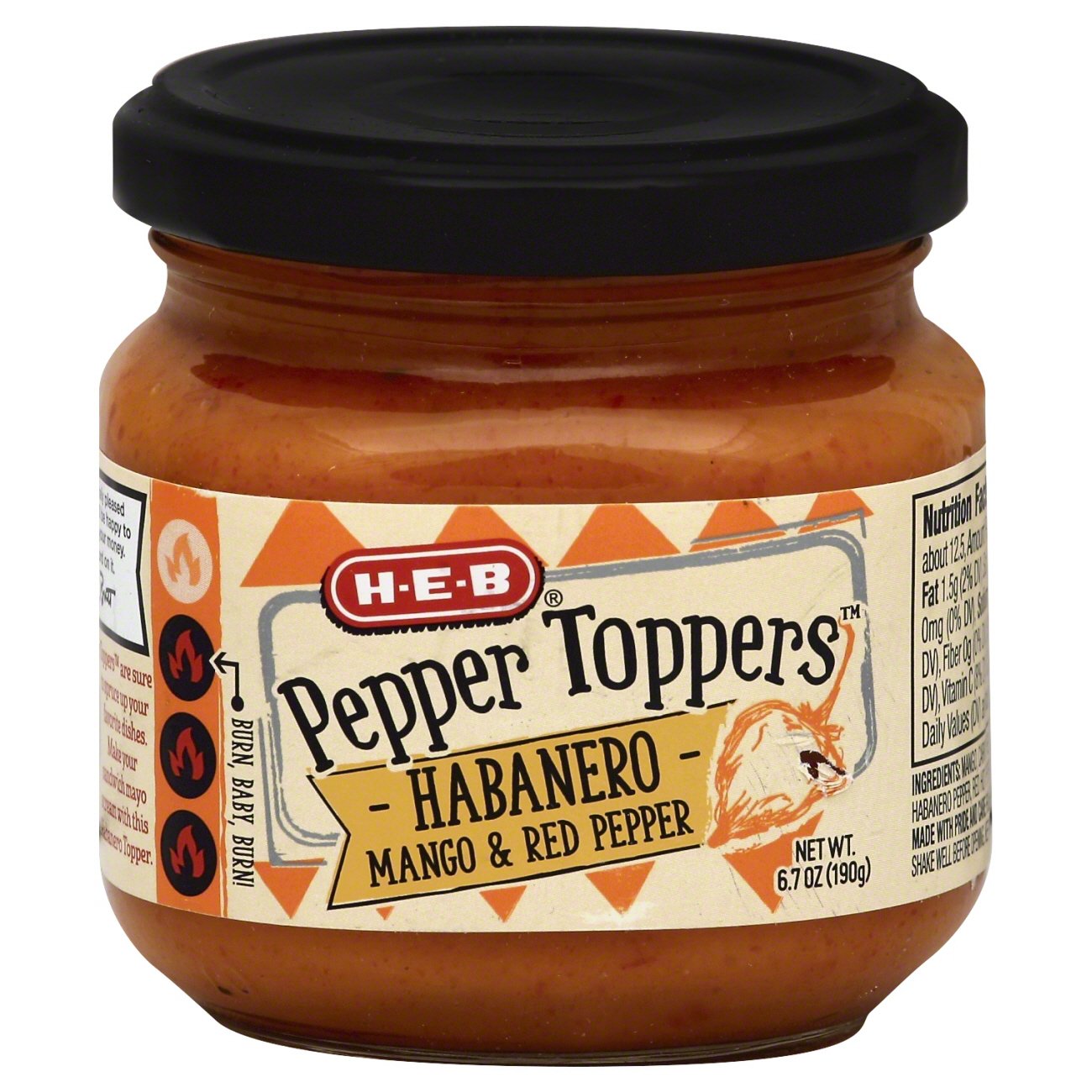 Habanero Pepper Toppers