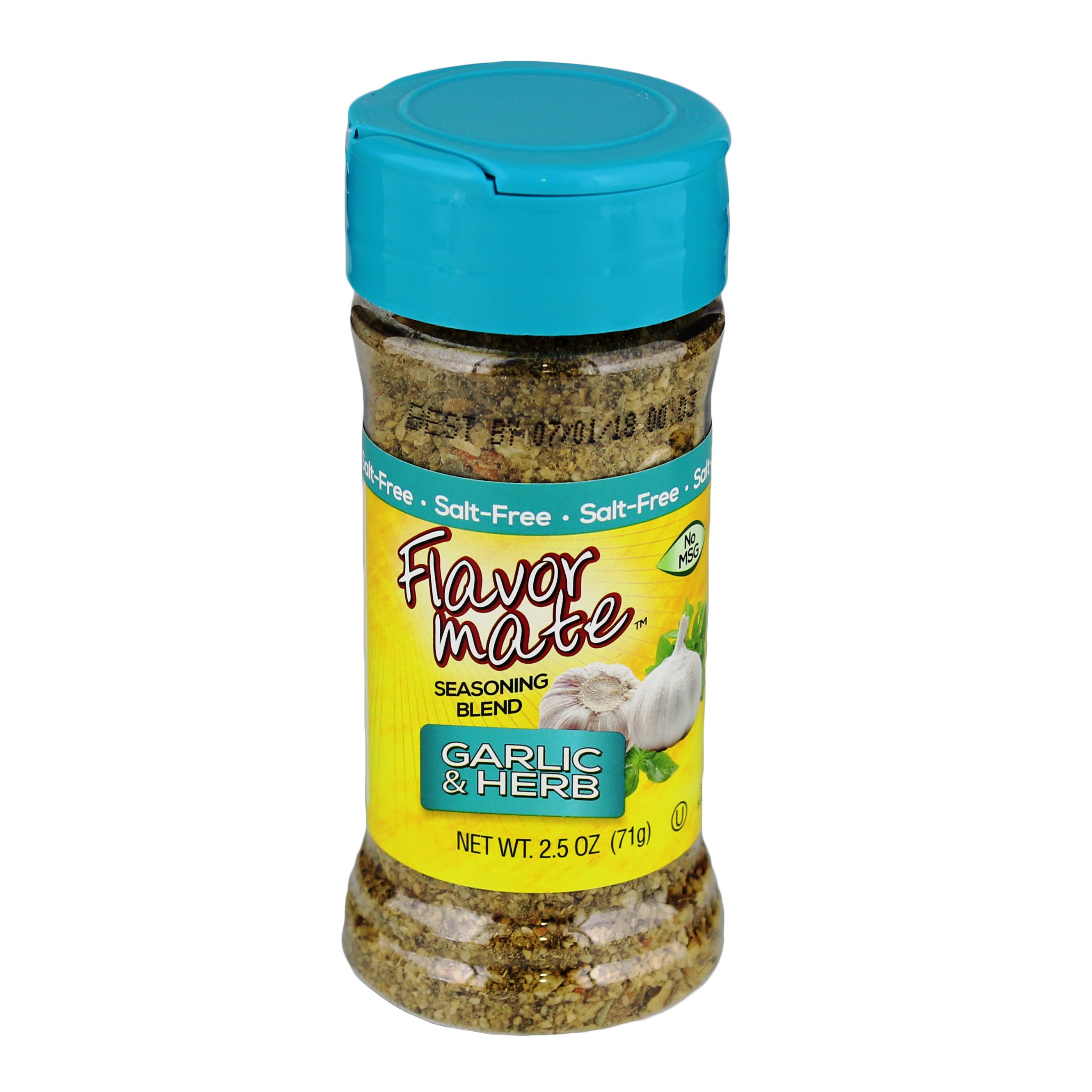 Flavor Mate Salt-Free Garlic and Herb Seasonings, 16 oz