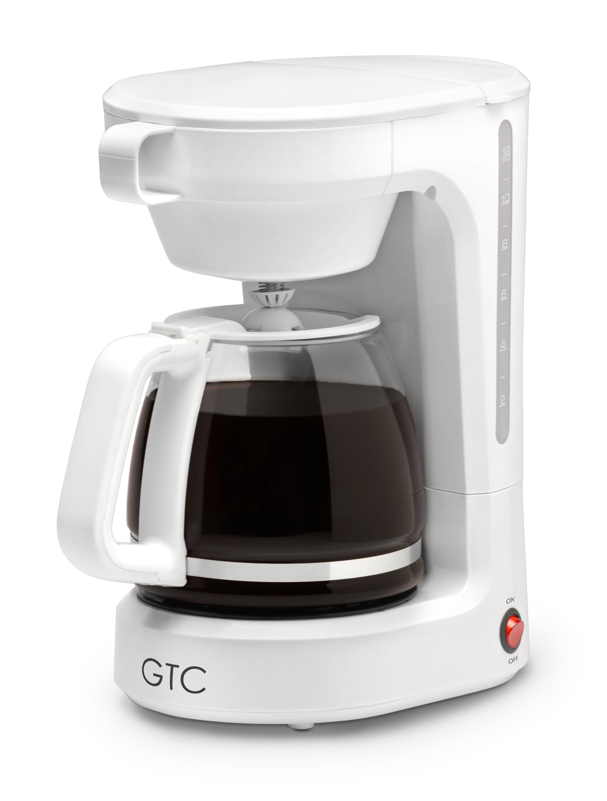 GTC White 10-Cup Coffee Maker