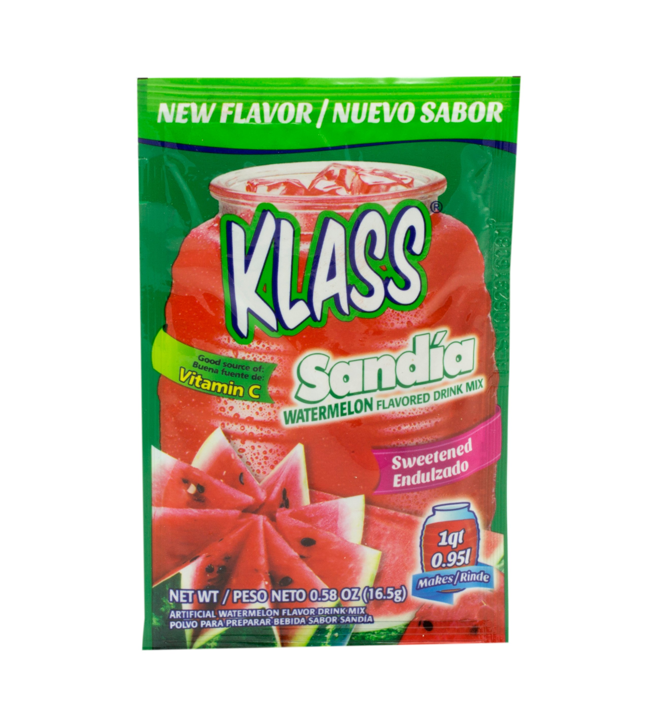 Klass Watermelon Drink Mix Sweetened Shop Mixes & Flavor Enhancers at