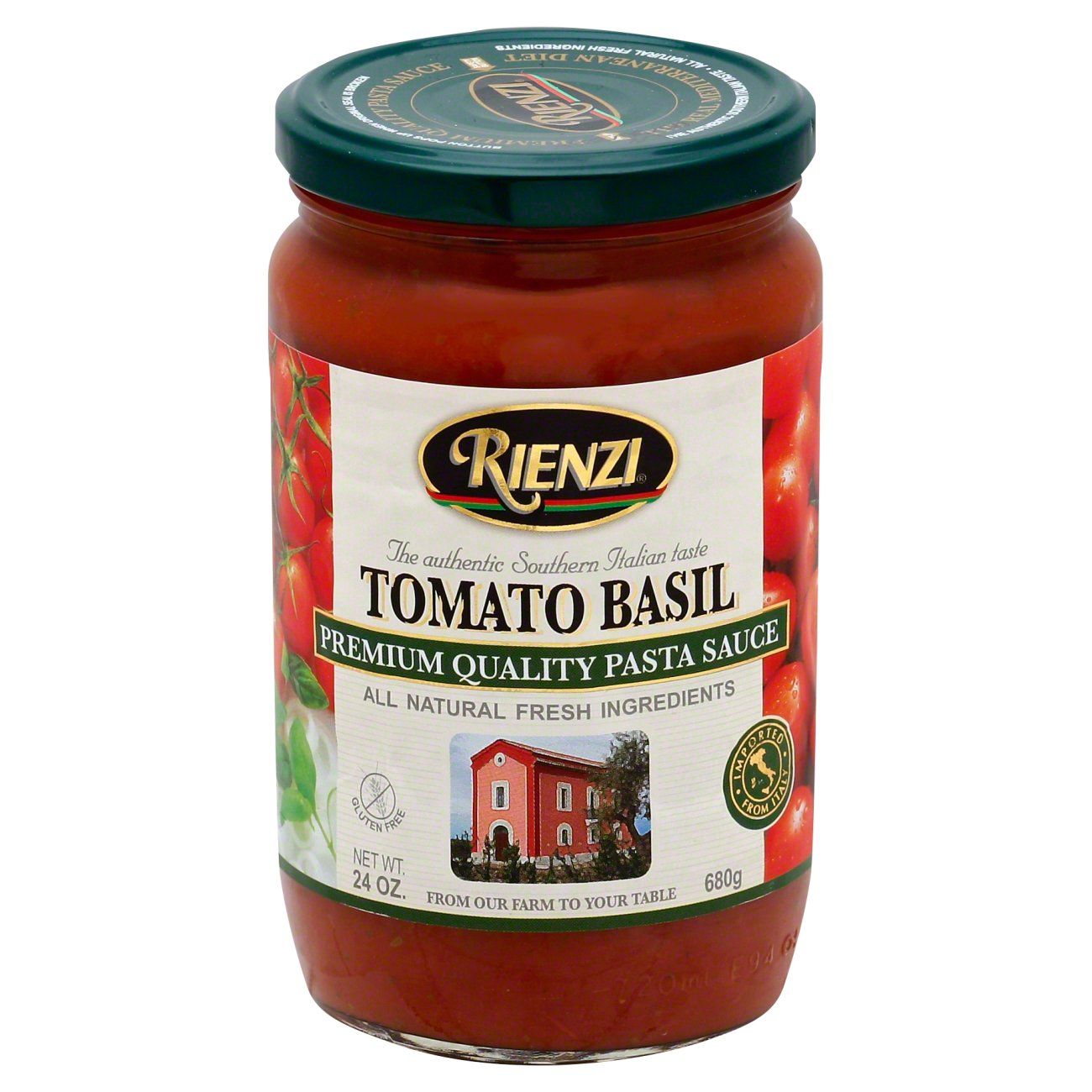 Rienzi Tomato And Basil Pasta Sauce - Shop Pasta Sauces At H-E-B