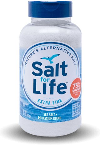 Salt For Life Salt Substitute - 10.5 oz. - Tasty Low Sodium Salt &  Potassium Salt Substitute for