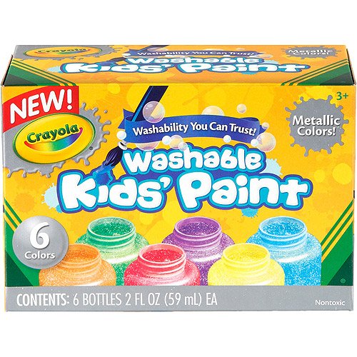 Crayola Washable Watercolors with Paint Brush - Shop Paint & Paint Brushes  at H-E-B