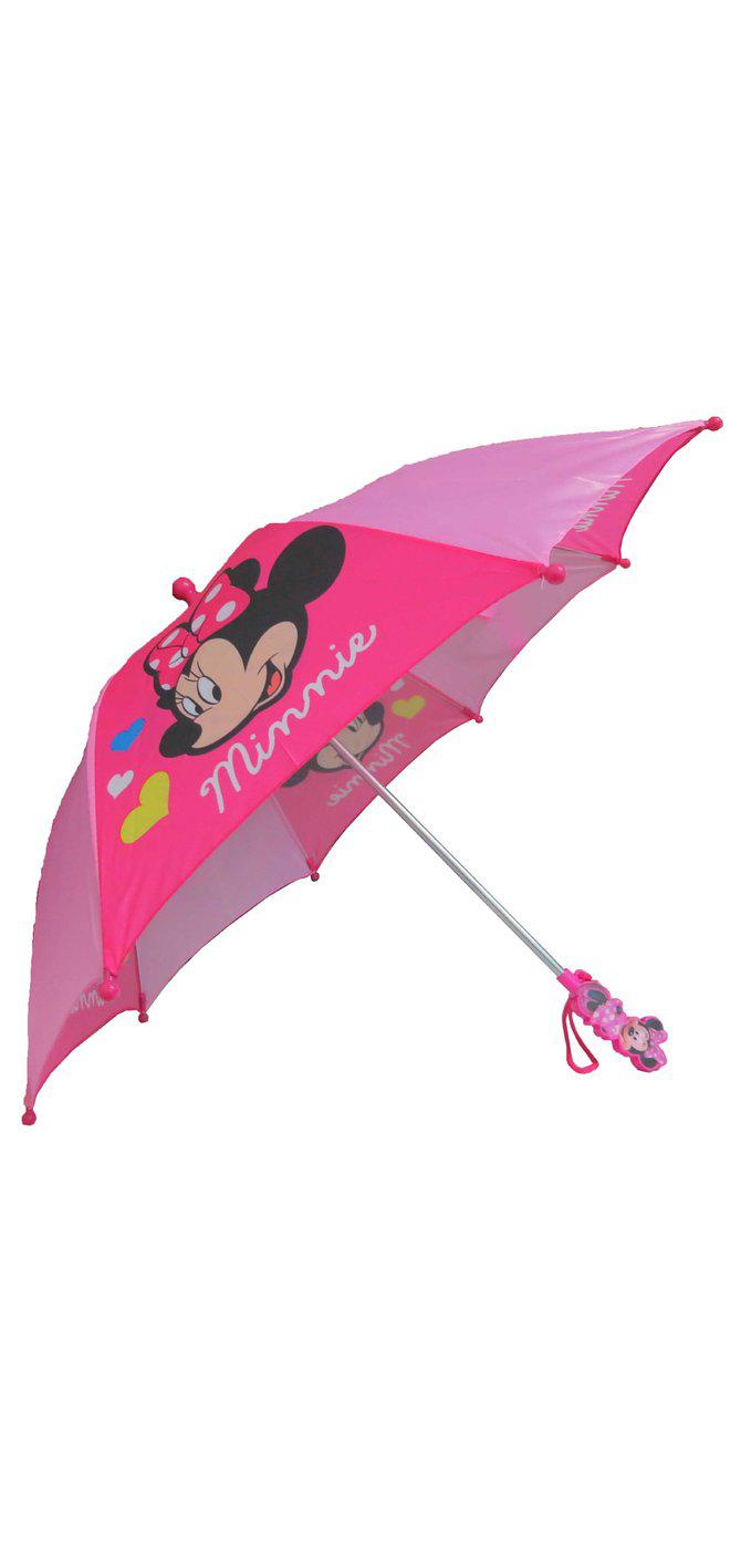 Disney Minnie Mouse Umbrella, Pink; image 2 of 2