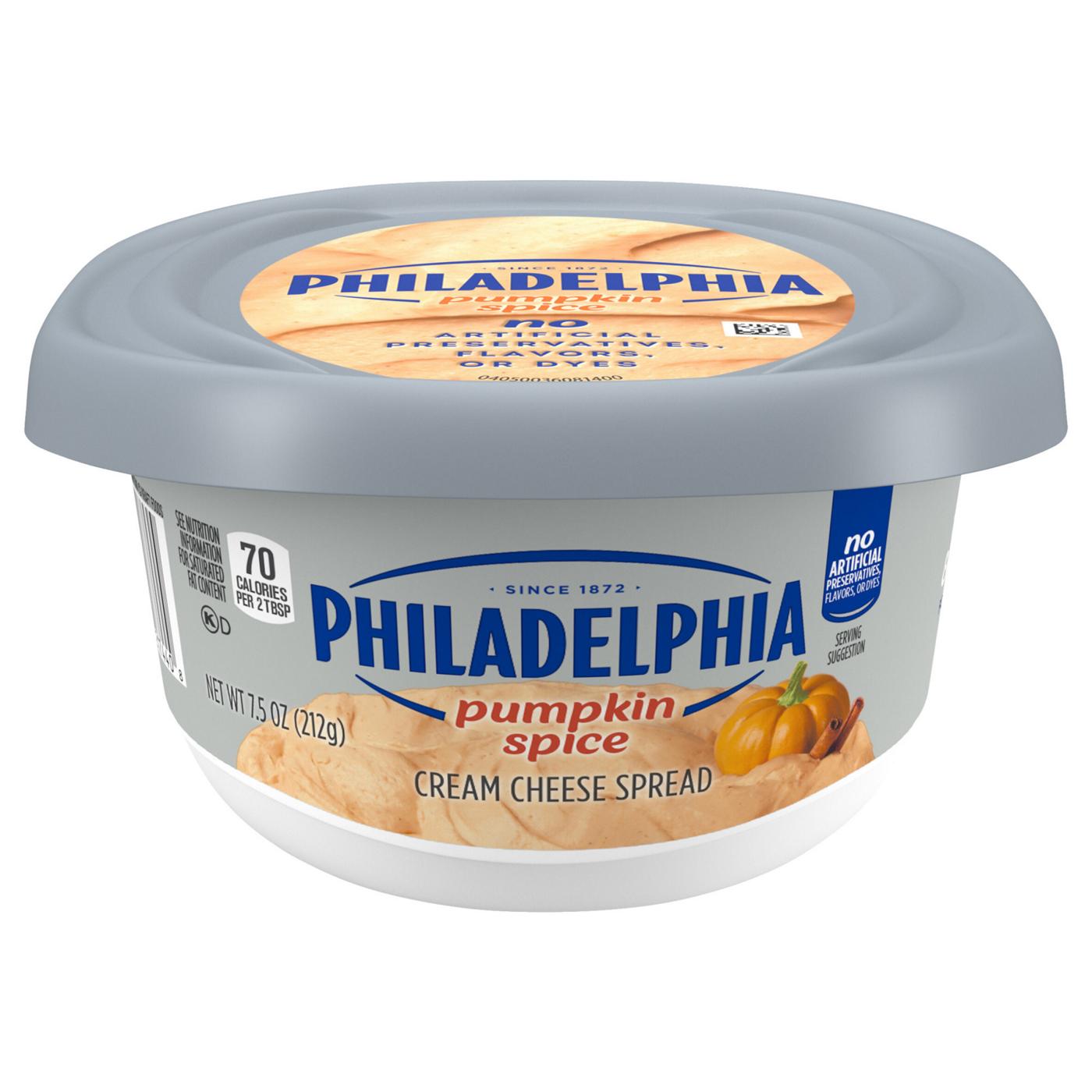 Philadelphia Pumpkin Spice Cream Cheese Spread; image 1 of 7