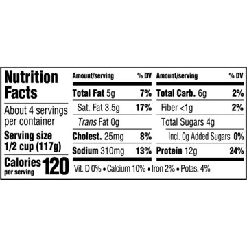 Breakstone's Small Curd 4% Milkfat Min. Cottage Cheese 16 oz Tub