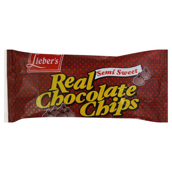 Lieber's Real Semi Sweet Chocolate Chips Shop Baking Chocolate