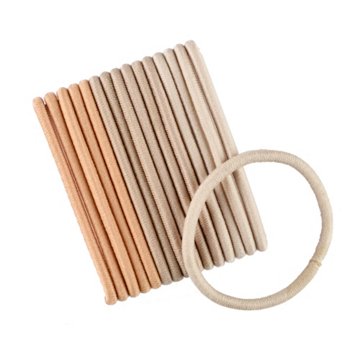 Scunci No Damage Color Match Elastics, 16 ct