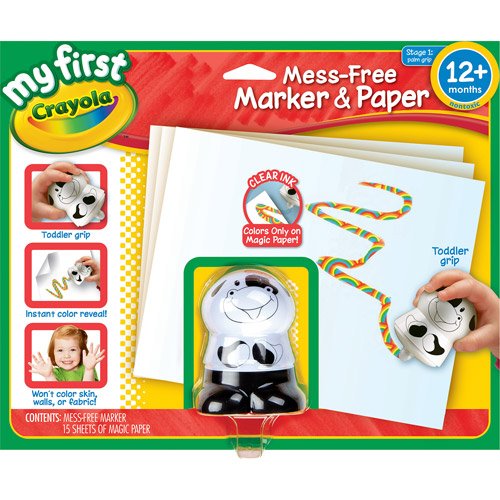 Crayola My First Mess-Free Marker and Paper Set Shop Craft