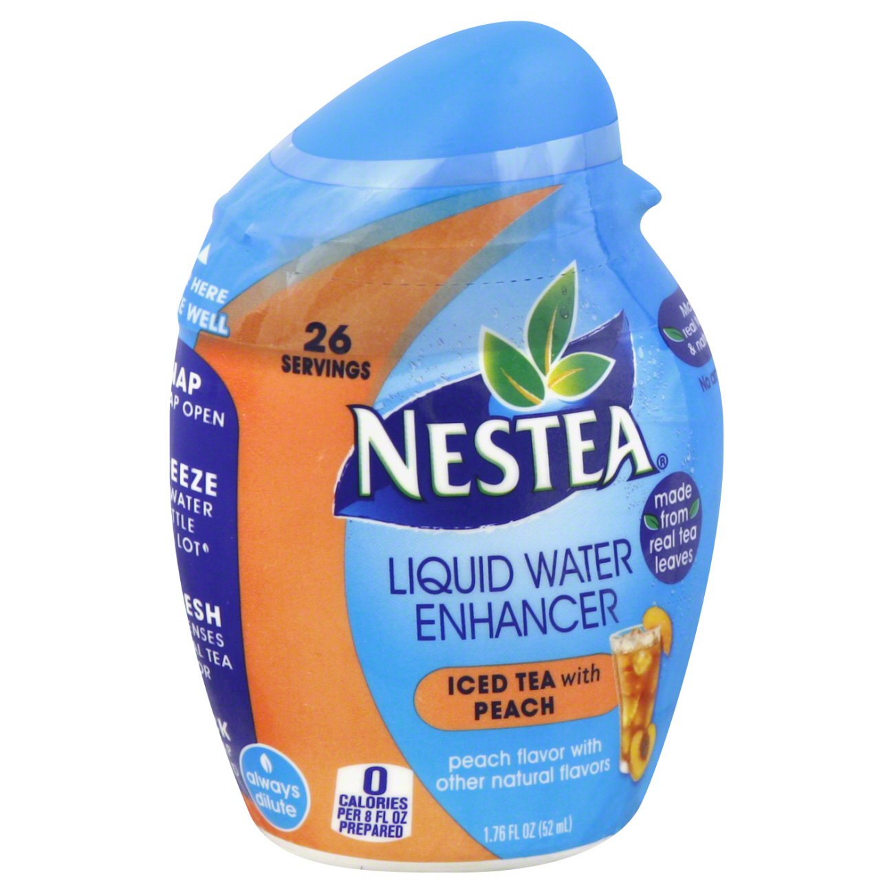 Nestea Iced Tea with Peach Liquid Water Enhancer Shop Mixes & Flavor