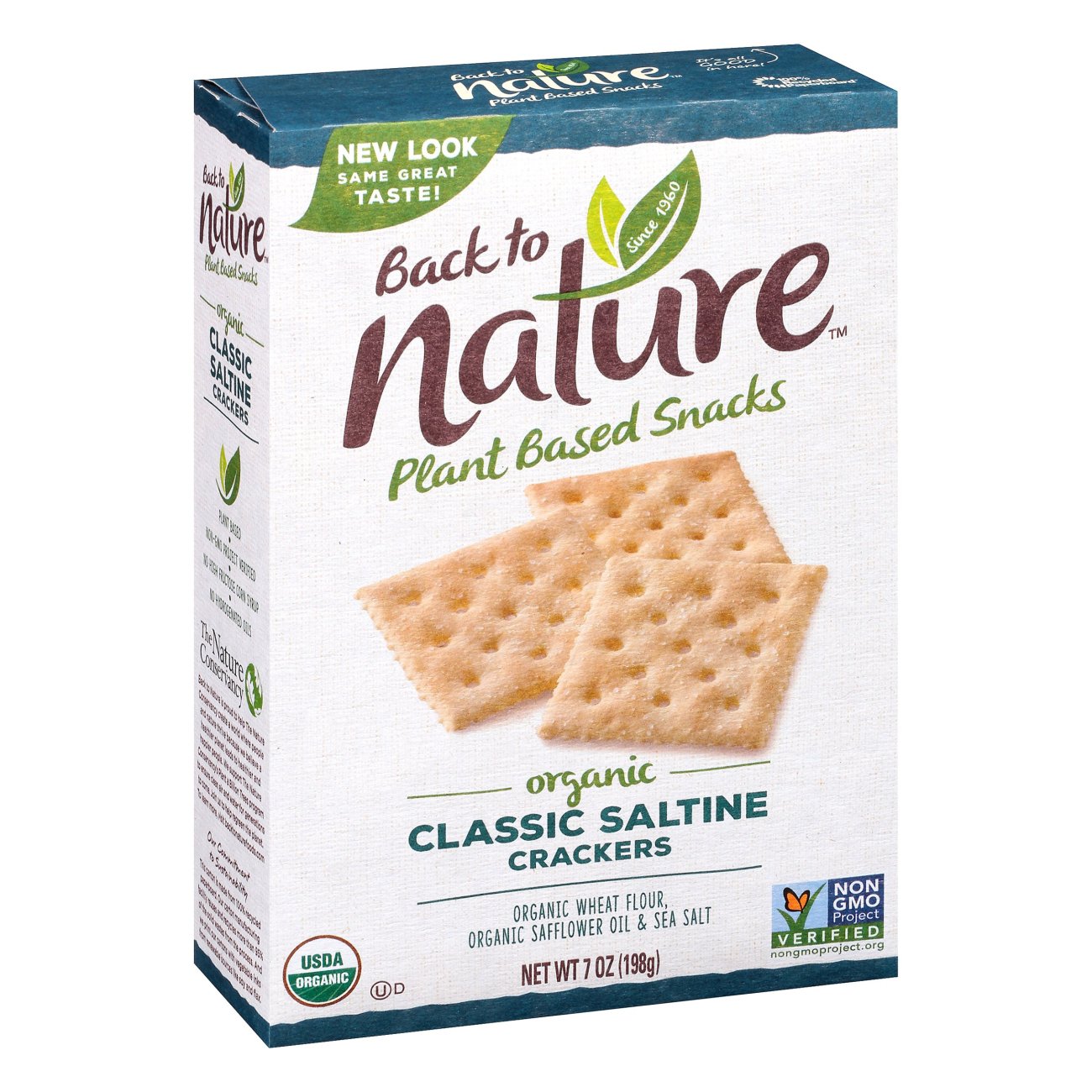 Back to Nature Organic Classic Saltine Crackers Shop Crackers