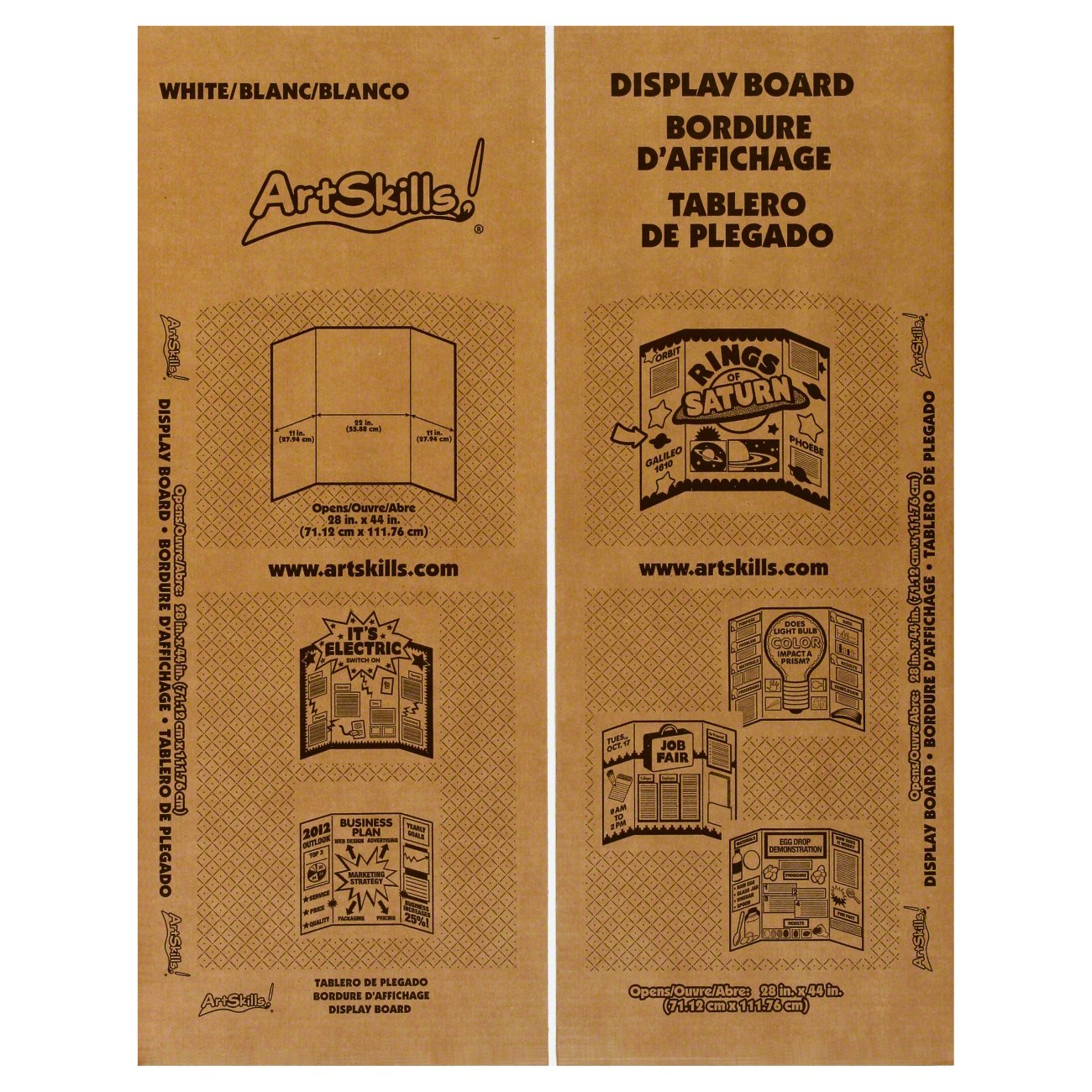 ArtSkills Corrugate Display Board Shop Foam & poster board at HEB