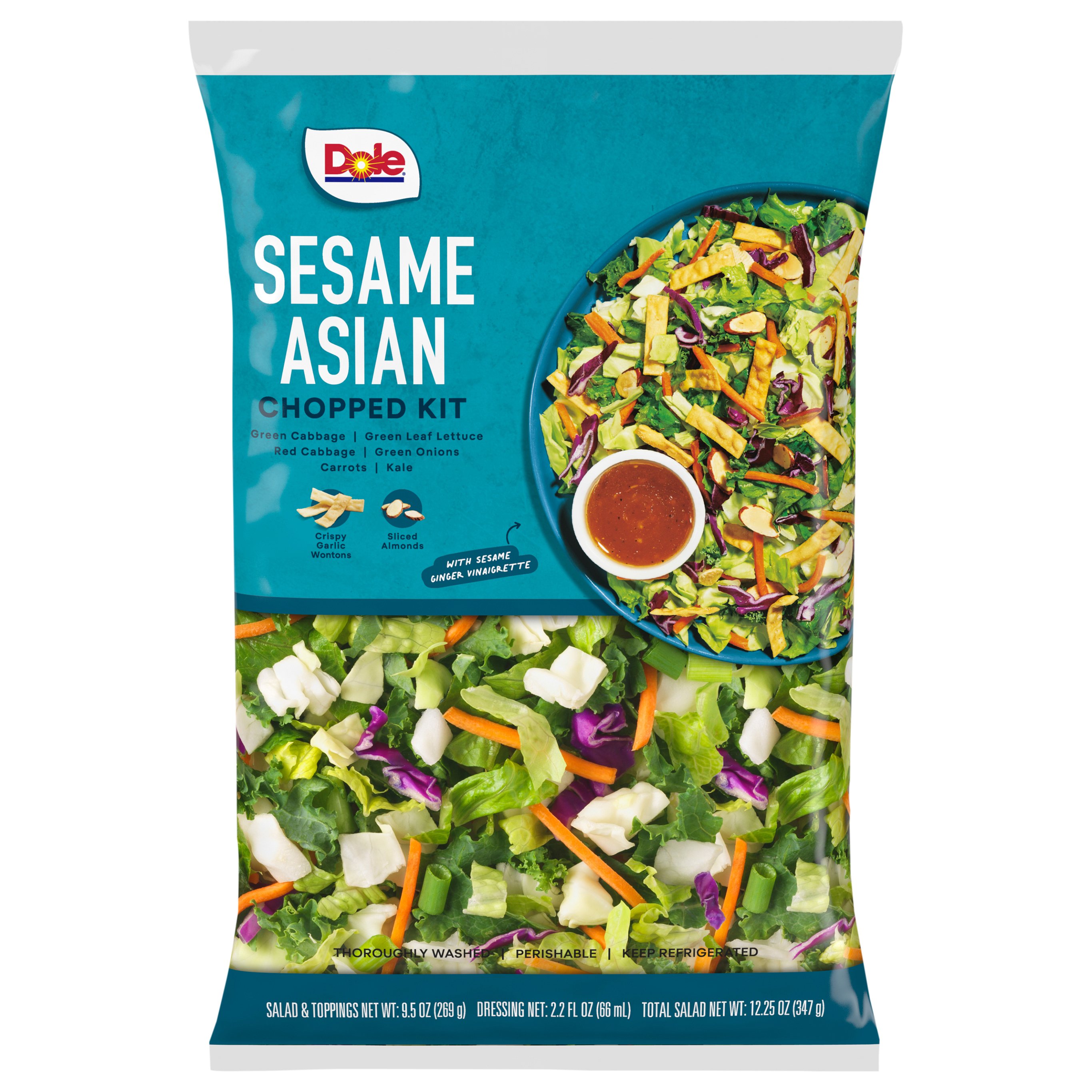 Dole Chopped Salad Kit - Sesame Asian - Shop Salads at H-E-B