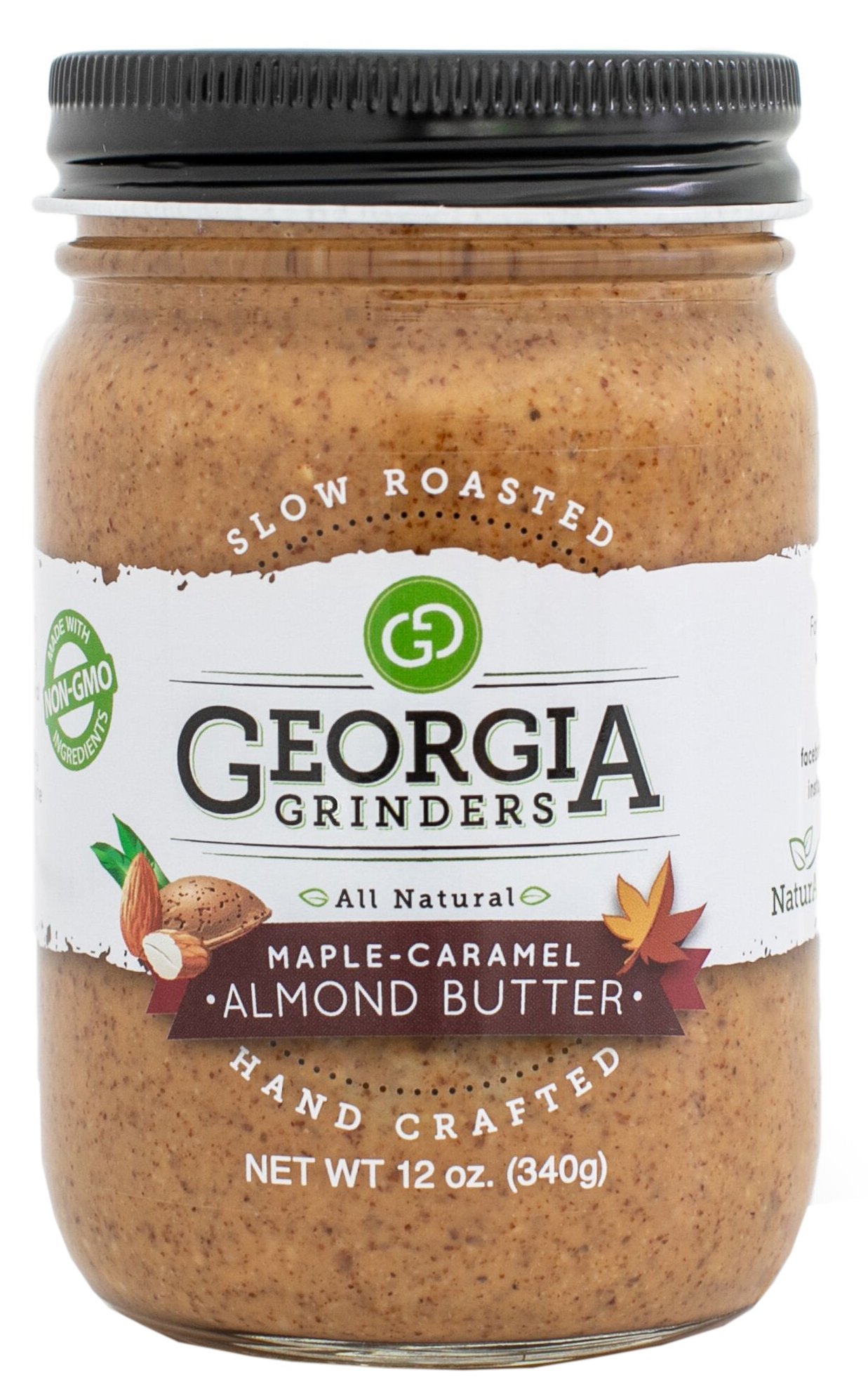 Georgia Grinders Maple Caramel Almond Butter - Shop Peanut Butter 