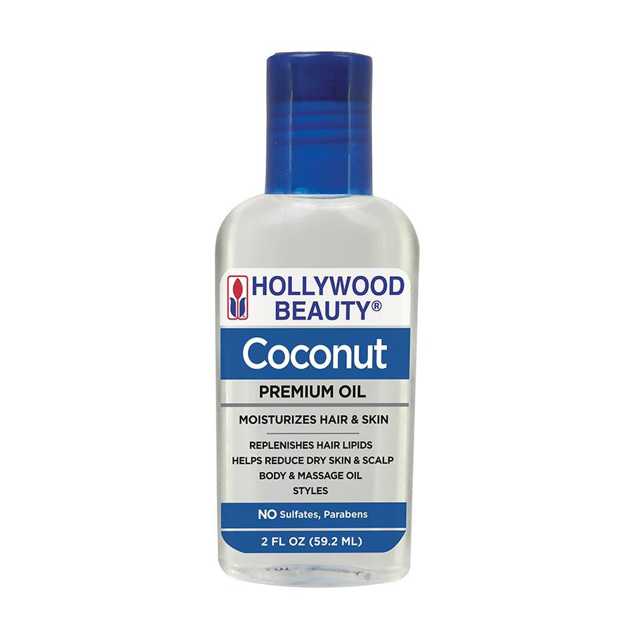 HOLLYWOOD BEAUTY Coconut Oil (2oz) HOLLYWOOD BEAUTY Coconut Oil (2oz)