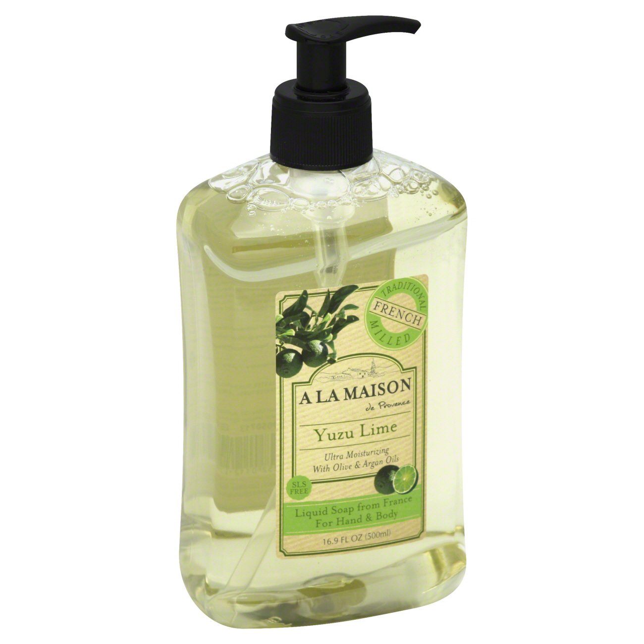 A La Maison a La Maison Liquid Soap Yuzu Lime Shop Hand & Bar Soap at