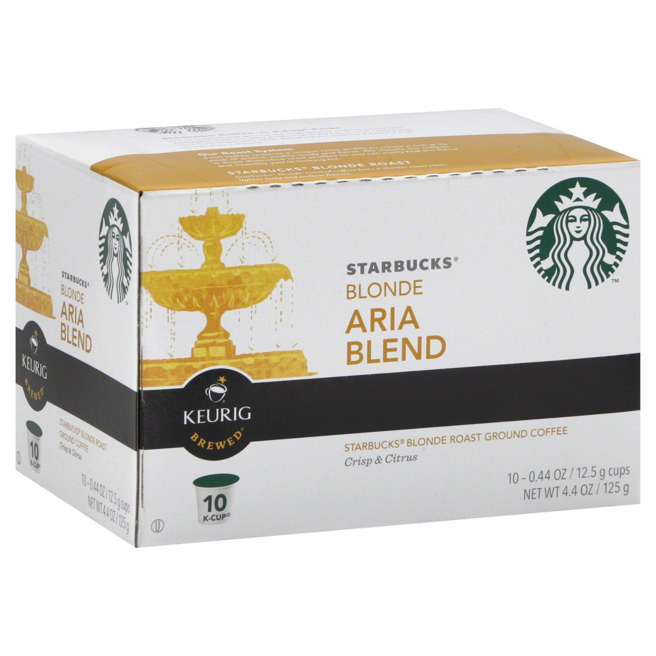 Starbucks Aria Blend Blonde Roast Coffee K-Cups - Shop Coffee at H-E-B