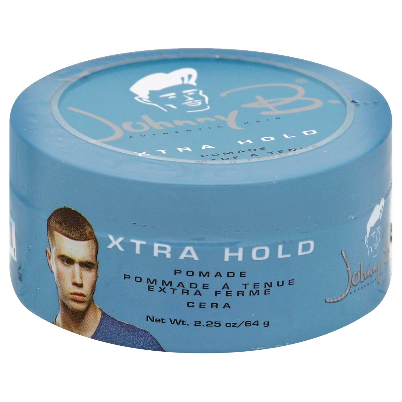 JOHNNY B XTRA HOLD POMADE 4.5 OZ CERA PARA EL CABELLO NEW NEW NEW