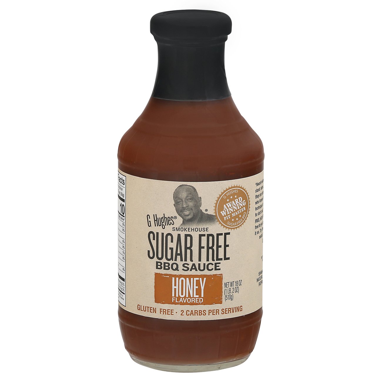 G Hughes Smokehouse Sugar Free Honey Bbq Sauce Shop Barbecue Sauces At H E B 9859